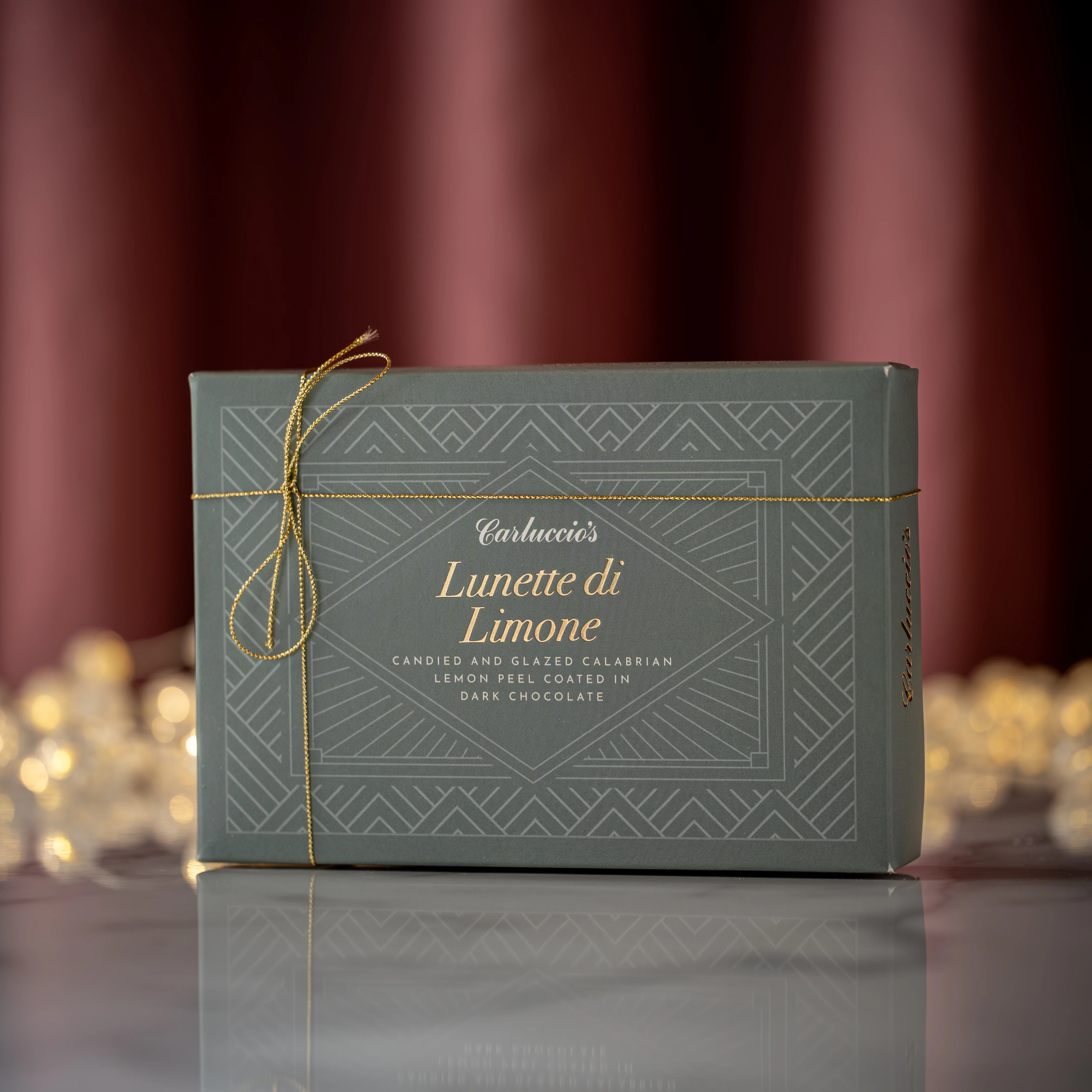 Lunette al Limone - Candied and glazed lemon peel coated in dark chocolate, 150g - Image 3