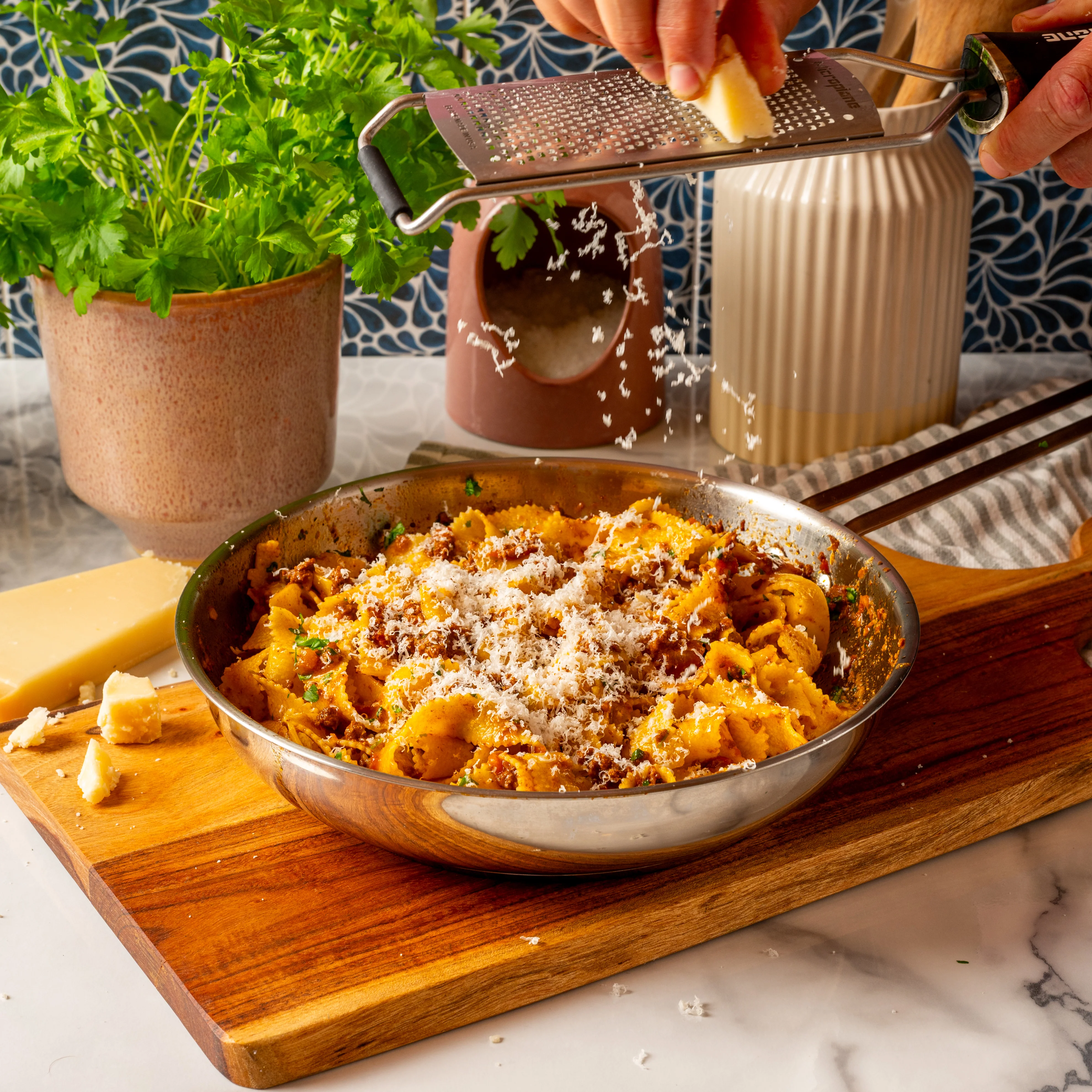 Pappardelle all'Uovo - Durum Wheat, Fine Egg Pasta, 250g - Image 3